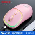 The new IMICE cross-border rechargeable ultra-long battery life 2.4G wireless silent mouse W-618. 