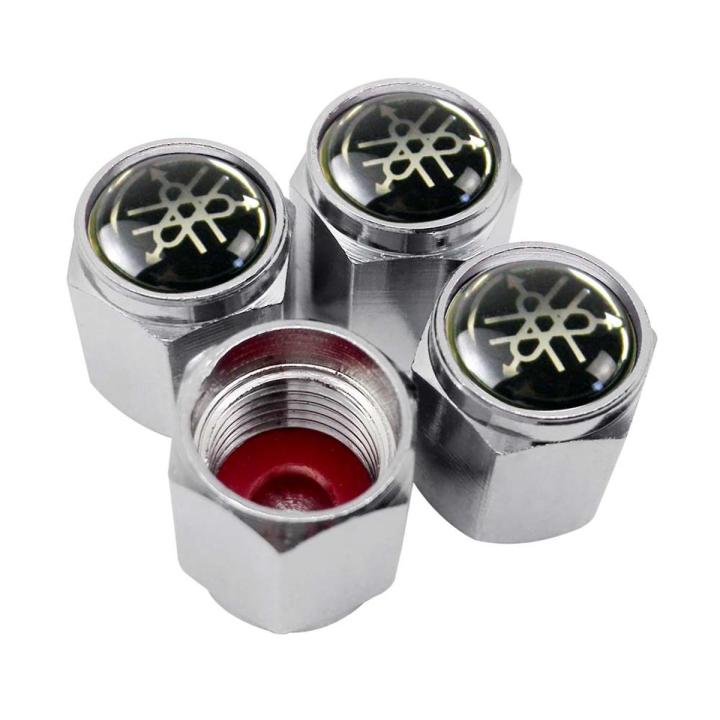 Car Styling Valve Stem Caps For Yamaha R1 R3 R6 R15 R25 YBR125 YBR250 XT600 DT125 FZ1 Tire Valve Wheel Cap Valve Cover Decor