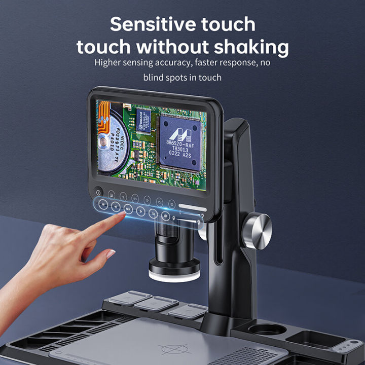 Digital%20microscope%201600X%2012MP%20wire%20controlled%20touch%20screen%20-%20Image%204