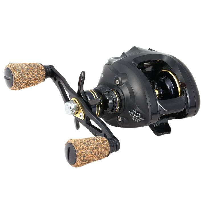 18+1%20Ball%20Bearings%20Baitcasting%20Fishing%20Reel%20with%20Deep%20Shallow%20Spools%206.3:1%20Gear%20Ratio%20Poweful%20Fishing%20Bait%20Casting%20Reel%20-%20Image%205