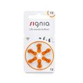 Siga Hearing Aid Battery Size 13, Pack of 6 Batteries. 