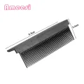 A comb makes straightening hair a breeze because it allows for more control over the hair while using the styling tool. The comb glides over the hair to smooth it out.. 