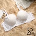 White Soft Comfortable Net Foam Bra for Women & Girls Soffy. 