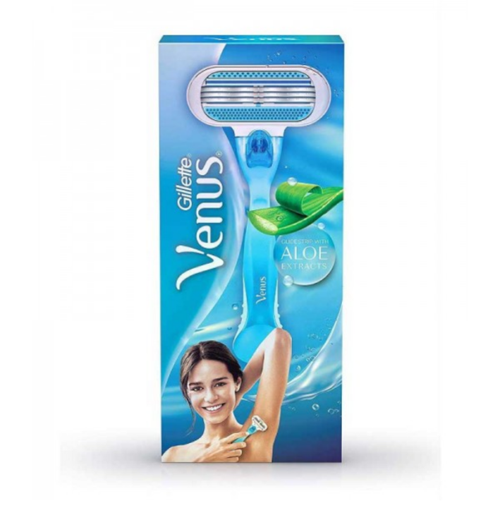 Gillette%20Venus%20Hair%20Removal%20Razor%20for%20Women%20with%20Aloe%20Vera%201pcs%20-%20Image%203