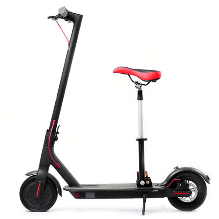 Durable%20Adjustable%20Electric%20Scooter%20Seat%20Saddle%20For%20Xiaomi%20M365%20Scooter%20Black%20Red%20-%20Image%203