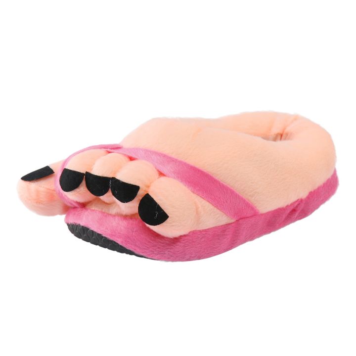 Cartoon%20Detail%20Novelty%20House%20Slippers%20For%20Women%20Warm%20Cotton%20Plush%20Home%20Slippers%20Indoor%20Winter%20Shoes%20Woman%20Warm%20-%20Image%204