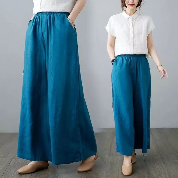 New%20%20Literary%20Leisure%20Cotton%20Linen%20Loose%20Large%20Size%20Wide%20Leg%20Pants%20High%20Waist%20Straight%20Long%20Pants%20-%20Image%205