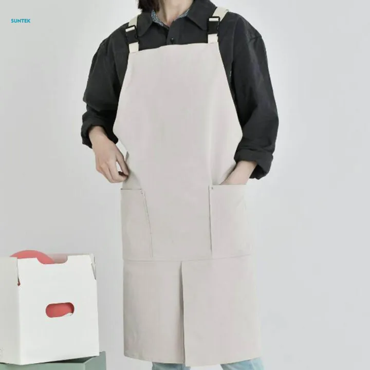 Kitchen%20Apron%20Dishwashing%20Apron%20Bib%20Apron%20for%20Restaurant%20Grilling%20Uniform%20-%20Image%202