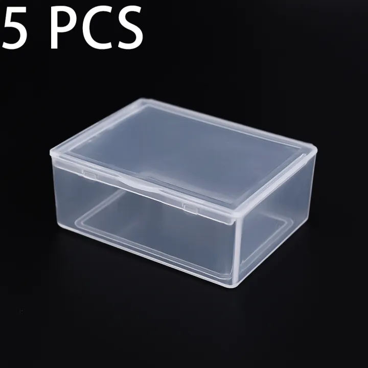 1/5/10Pcs%20Mini%20Rectangular%20Box%20With%20Lid%20Transparent%20Plastic%20Storage%20Boxes%20Dustproof%20Durable%20Storage%20Case%20Container%20Jewelry%20Packing%20Box%20-%20Image%209