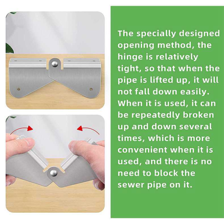 2PCS%20Gutter%20Extension%20Hinge%20Also%20Includes%20Screws%20Easy%20DIY%20Installation%20on%20Any%20Size%20Rectangle%20or%20Square%20Downspout%20Durable%20Easy%20Install%20Easy%20to%20Use%20-%20Image%203