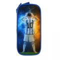 Fun Lionel Messis Football Pencil Case Argentina Pencilcases Pen Box for Student Large Storage Pencil Bag Office Gift Stationery.