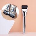 【Happy childhood memories】(NEW)Korean Korean Foundation Brush New Bare Skin Lightweight Flat Head Thin Ultra-thin Concealer Brush Makeup Facial Mask.
