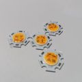 WARM White 3W LED SMD Chip DC 18-20V C12 With Metal Plate Heatsink Heat Sink Aluminum Base 20mm PCB DIY LED Light Bulbs. 