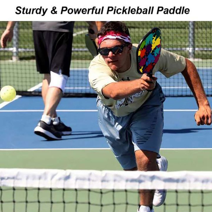 Pickleball%20Paddle%20with%20Fiberglass%20Face,Polypropylene%20Honeycomb%20Core%20Colorful%20Pickleball%20Paddle%20for%20Indoor%20and%20Outdoor%20-%20Image%204