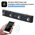 M-VAVE Chocolate BT Wireless MIDI Controller + M-VAVE MS1 Mini Wireless Transmission ystem MIDI ystem. 