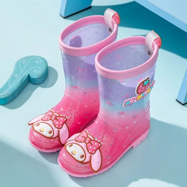 Sanrio%20My%20Melody%20Rain%20Boots%20Children%20Comfortable%20Shoes%20Anime%20Figure%20Kuromi%20Water%20Shoes%20Light%20Kids%20Kawaii%20Cartoon%20New%20Style%20Cute%20-%20Image%204