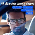 Video Smart Glasses Camera 4K Ultra Photo Bluetooth Call Play Music&Calling Sunglasses For Outdoor Sports And Business Recording.