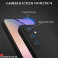 Samsung Galaxy A54 Premium Silicone Matte Soft Phone Case - Black. 