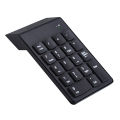 Wireless Numeric Keypad 2.4G Built-in USB Receiver Neutral Wireless Asynchronous Mini Portable Numeric Keypad. 