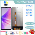 LCD For VIVO Y15S LCD Display Touch Screen Digitizer Assembly V2120 V2147 V2139 Replacement No Dead Pixel.
