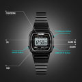 SKMEI 1901 Luxury Small Dial Digital Women Watch Fashion Chrono Calendar Waterproof Lady Wristwatch Girl Clock 1252 Reloj mujer KEEMEEUYZO. 