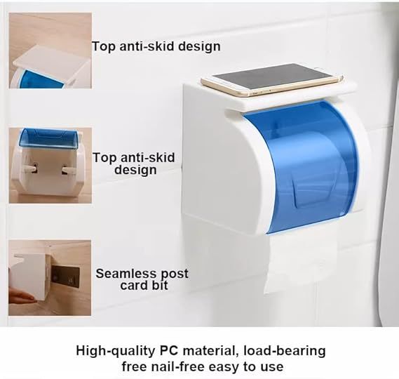 Waterproof%20Mobile%20Toilet%20Paper%20Holder%20Tissue%20Roll%20Stand%20Box%20with%20Shelf%20Rack%20Wall%20Mount%20Bathroom%20Accessory%20-%20Image%207