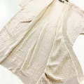 Womens Lightweight Open Front Short Sleeve Knitted Cardigan From Levin. 
