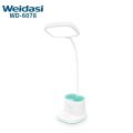 LED Lamp Pen Holder Small Desk Lamp, LED Desk Lamps for Home Office Rechargeable Desk Light with USB Charging Port, Pen Holder, Nightlight, Tall Desk Lamp for Computer, Dorm Lamp for College Study.