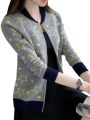 MULTI COLOR COTTON LONG SLEEVE CASUAL WINTER JACKET FO WOMEN .. 