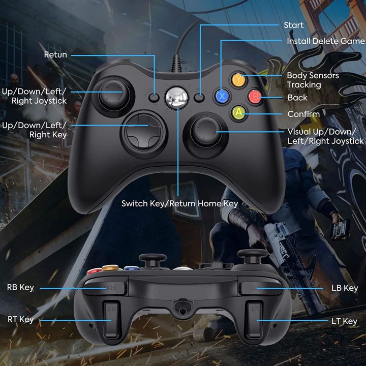 Ready-to-use%20game%20controller%20dual%20vibration%20plug-in%20ows%20PC/Wind%20for%20And%20game%20controller%20suitable%20for%20USB%20wired%20Android%20TV%20BOX/PS3%20portable%20joystick%20handle%20-%20Image%204
