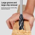 Multifunctional Wood Cutter Hole Opener Wood Milling Cutter Twist Drill Bit Woodworking Auger Drill Bit Wood Fast Cut. 