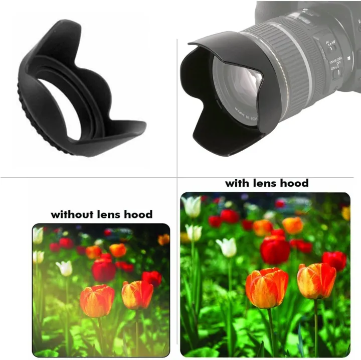 Lens%20Hood%2049mm%20Tulip%20Flower%20for%20Canon%20EF%2050mm%20f/1.8%20STM%20Lens%20-%20Image%204