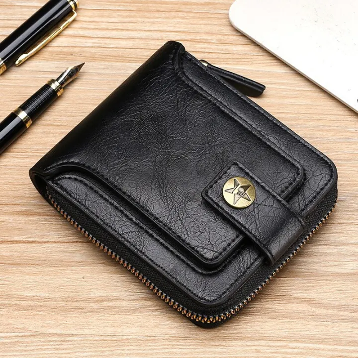 Men's%20small%20classic%20genuine%20leather%20wallet%20men's%20short%20wallet%20with%20buckle%20and%20zipper%20solid%20port%20ville%20clutch%20for%20men%20-%20Image%206
