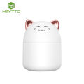 Maytto Air Humidifier Diffuser Mini Portable Mist Sprayer USB Electric Air Humidifier 260ML Cool Water Mist Maker Desktop Humidifier with Colorful Night Light for Home Office Car.