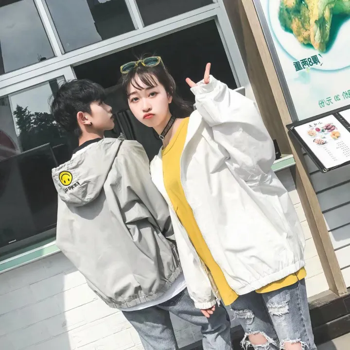 Couple's%20Jacket%20Men's%20and%20Women's%20Jacket%20Summer%20New%20Korean%20Style%20Loose%20Couple's%20Sun%20Protection%20Clothing%20Two-Piece%20Summer%20Clothing%20-%20Image%205