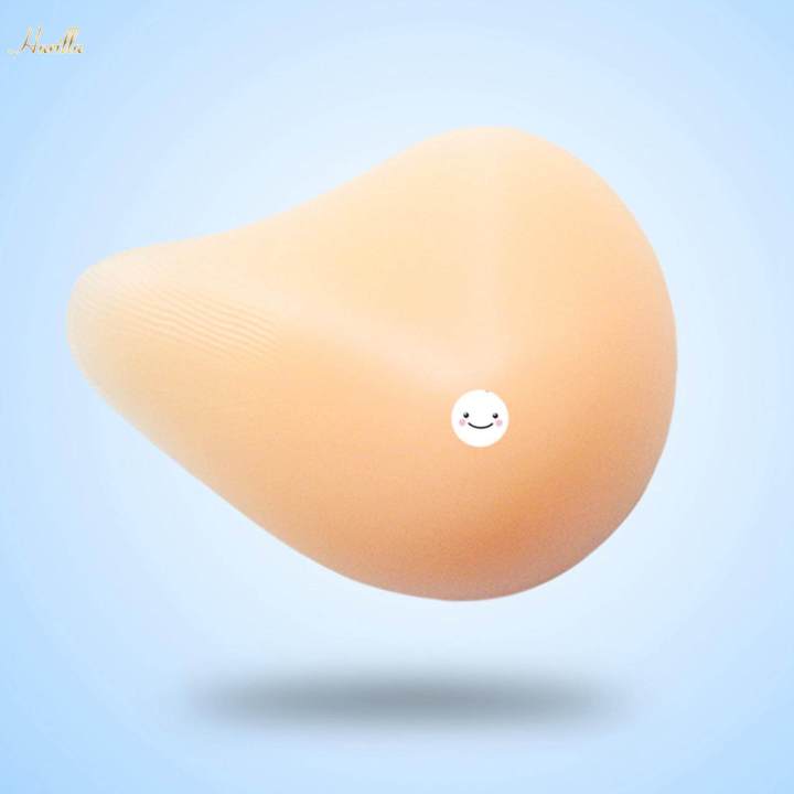 Triangle%20Silicone%20Breast%20Forms%20Fake%20Bra%20Enhancer%20Inserts%20Crossdresser%20Threaded%20300g%20Beige%20-%20Image%207