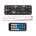 【Limited Stock Available】 5V 5.0 MP3 Decoder Board 10W Amplifier MP3 Player Support Call Recording 3.5mm USB TF FM for Module Car Speaker.