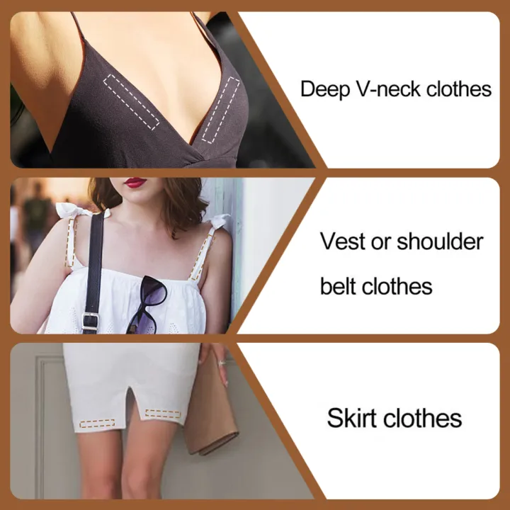 1/2Rolls%20Waterproof%20Dress%20Cloth%20Tape%20Double-sided%20Self%20Adhesive%20Breast%20Bra%20Strip%20Safe%20Transparent%20Clear%20Lingerie%20Tape%20-%20Image%206