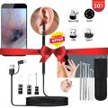 Combo Offer ( Camera Endoscope Ear Cleaning Spoon Tool+ 6 psc Ear Wax Removal Kit). 