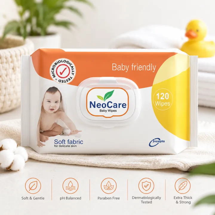 Neocare%20Baby%20Wipes%20%E2%80%93%20120%20Pcs%20Bulk%20Pack%20%7C%20Gentle%20Water%20Wipes%20for%20Newborn%20Sensitive%20Skin%20-%20Image%203