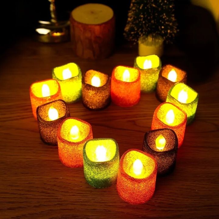 %E3%80%90NEW%E3%80%91%2012/1PCS%20Glitter%20Flameless%20Candles%20Battery%20Operated%20LED%20Flameless%20Tea%20Light%20Christmas%20Wedding%20Birthday%20Decor%20Table%20Lamp%20Candle%20-%20Image%202