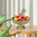 Fruit Bowl Pedestal Fruit Bowl Serving Bowl Multifunctional Modern Kitchen Decorative Pedestal Bowl Snack Bowl for Home Farmhouse Party.
