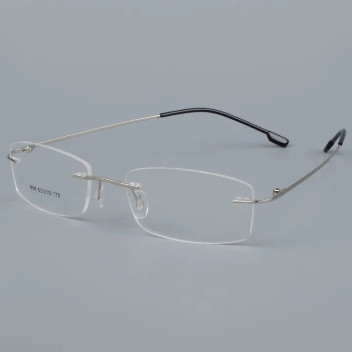 BCLEAR%20Titanium%20Alloy%20Rimless%20Glasses%20Frame%20Men%20Ultralight%20Prescription%20Myopia%20Optical%20Eyeglasses%20Male%20Frameless%20Eyewear%206%20color%20-%20Image%203
