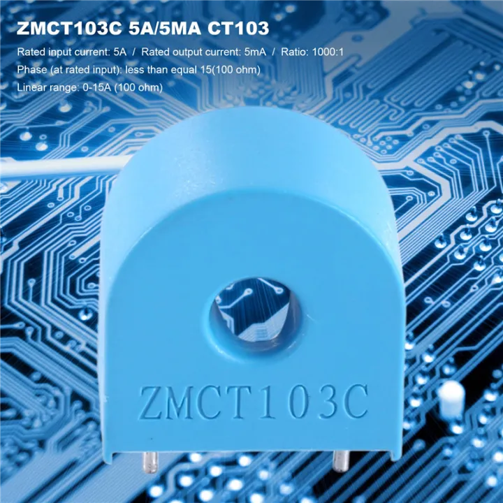 10PCS%20ZMCT103C%205A/5MA%20CT103%20Precision%20Miniature%20Current%20Transformer%20In-Line%202-Pin%20DIP-2%20-%20Image%208