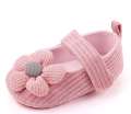Women's Spring and Autumn Flower Princess Soft Sole Walking Baby 0-6-12 Months Anti Drop Girl Shoes.