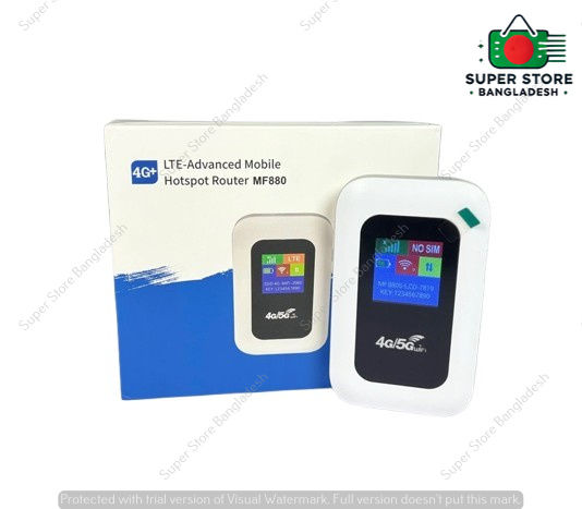 MF880 Portable 4G LTE advance Router/Modem/Hotspot Router Color Screen ...