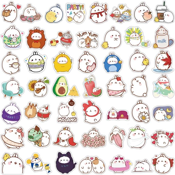 10/30/50pcs%20Kawaii%20Cartoon%20Chubby%20Rabbit%20Molang%20Stickers%20Aesthetic%20DIY%20Stationery%20Laptop%20Phone%20Diary%20Cute%20Sticker%20for%20Kids%20Girls%20-%20Image%206