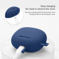 QCY Buds ANC HT15 Only cover Premium Artificial Carrying cover Shockproof Earbuds Cover Box For Buds Soft Silicone Bluetooth Headphone Cover. 
