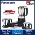 Panasonic MX-AC300 Heavy Duty Mixer Grinder | 1000 Watt. 