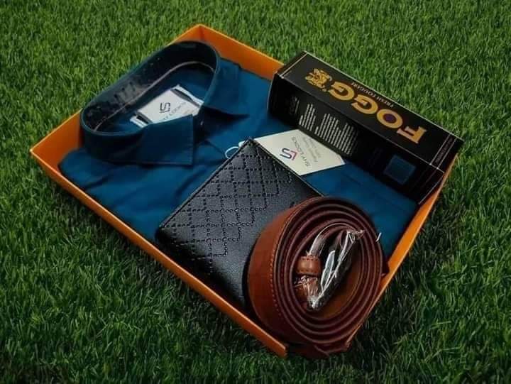 Gift combo premium quality full t-shirt set for men